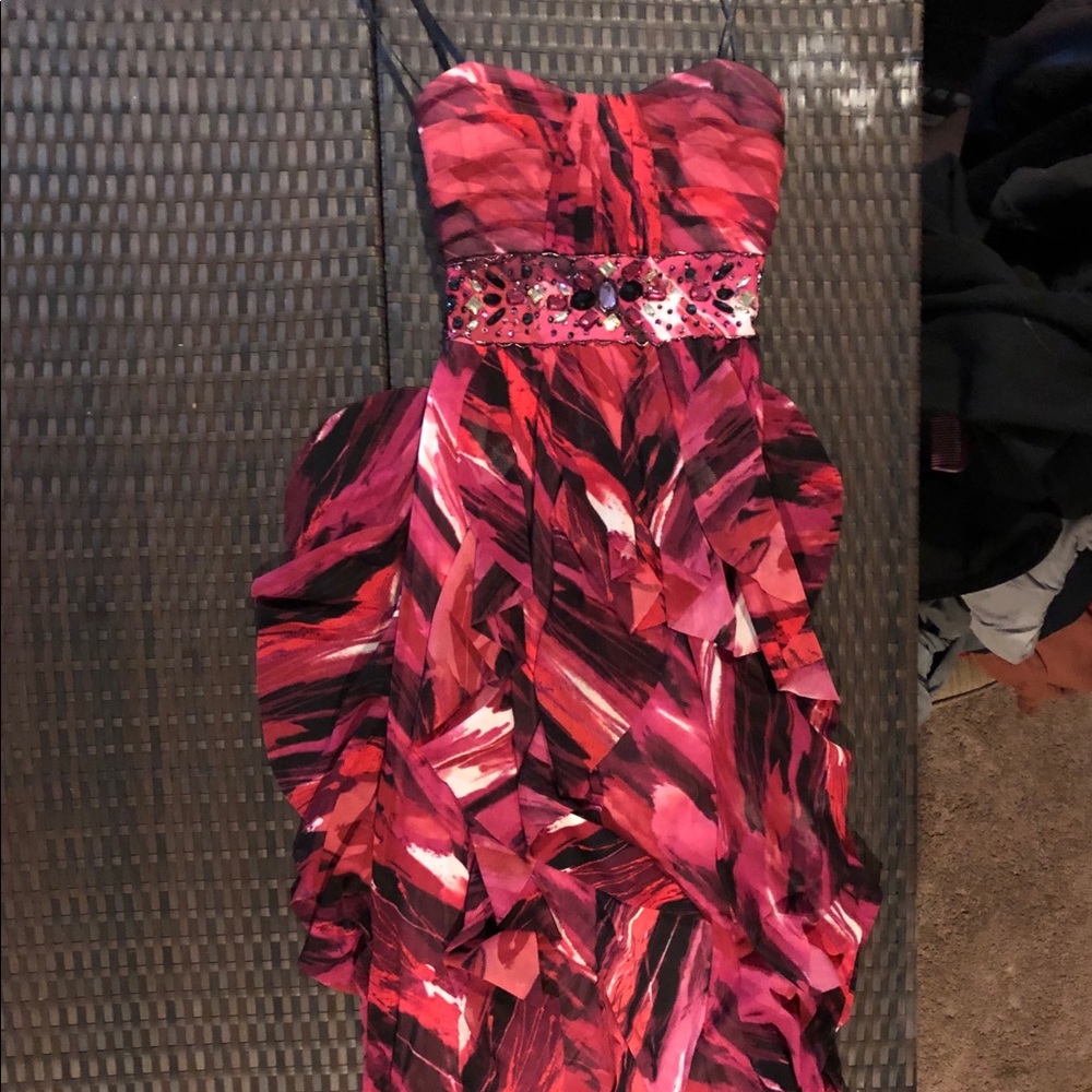 Cranberry Prom Dress